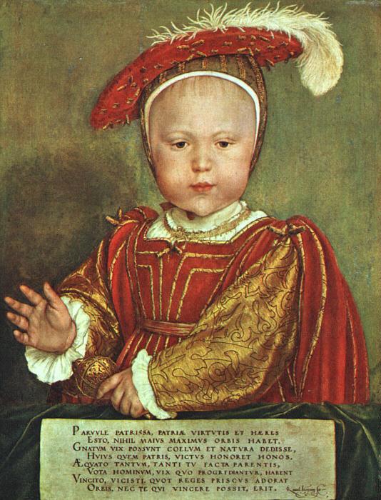 Hans Holbein Edward VI as a Child oil painting picture